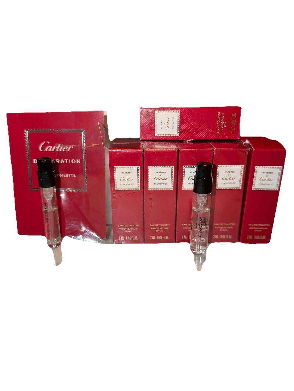 CARTIER Riveres De Cartier Insouciance EDT & Declaration Perfume 23ml NEW